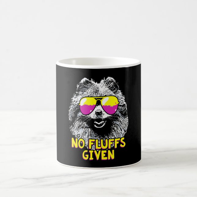 Spitz Hund Lover Geschenk keine Fluktuationen gege Kaffeetasse (Mittel)