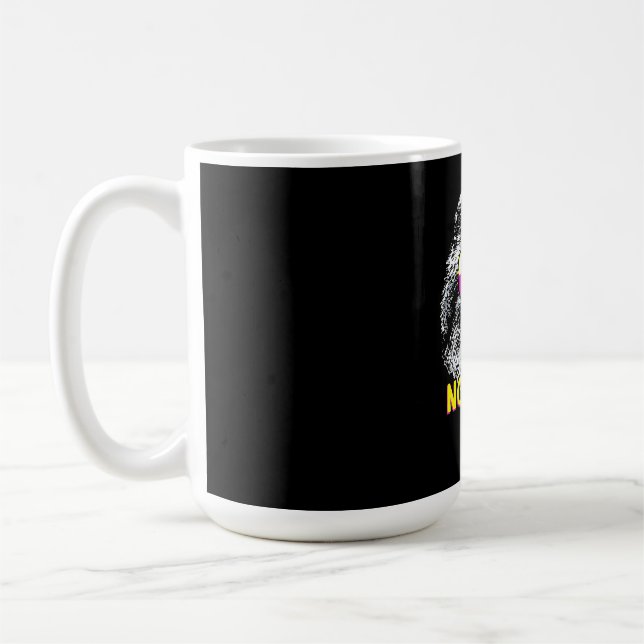 Spitz Hund Lover Geschenk keine Fluktuationen gege Kaffeetasse (Links)