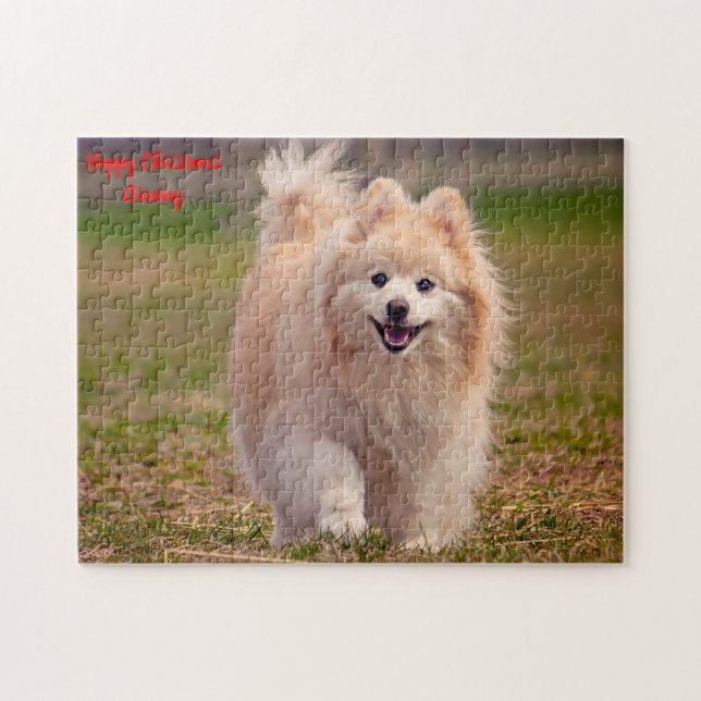 Spitz Hund. Puzzle (Horizontal)