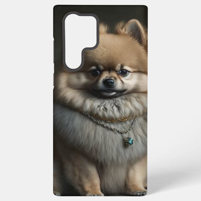 Spitz-Hund - Samsung - Gehäuse Galaxy Hülle (Rückseite)