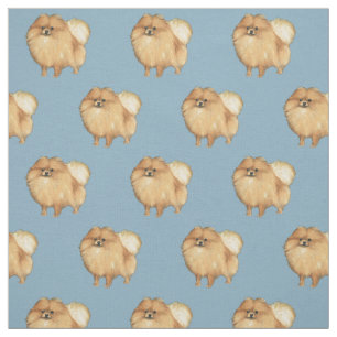 Spitz Hunde Kunststoffe Stoff