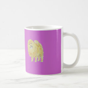 Spitz-HundeTassen addieren Namensfront Tasse
