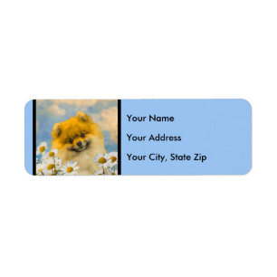 Spitz in der Malerei von Daisis - Originale Hundek