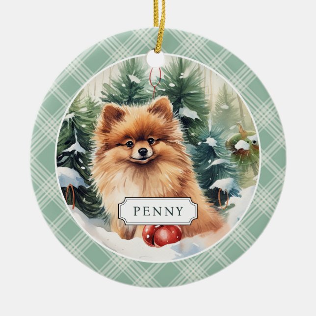 Spitz Keramik Circle Ornament (Vorne)