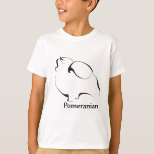 Spitz-Kleid T-Shirt