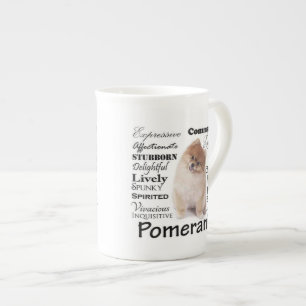 Spitz-Knochen-China-Tasse Prozellantasse