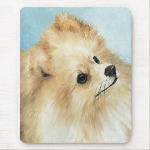 Spitz-Kopf-Studien-Hundekunst-Mausunterlage Mousepad