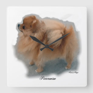 Spitz Kunstgeschenke Quadratische Wanduhr