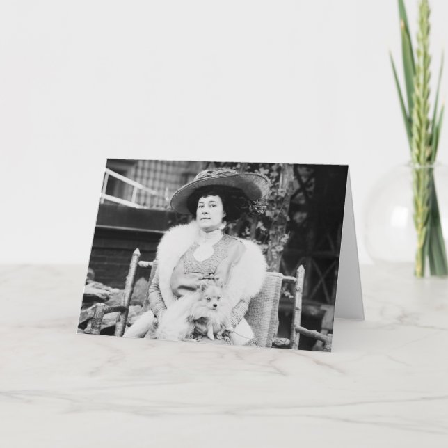 Spitz Lady Karte (Vorderseite)