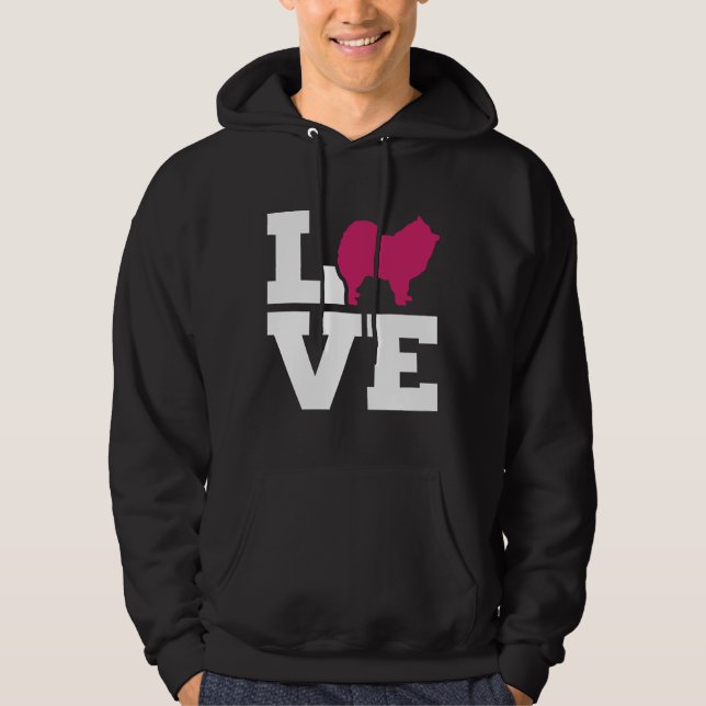 Spitz Liebe 16 Hoodie (Vorderseite)