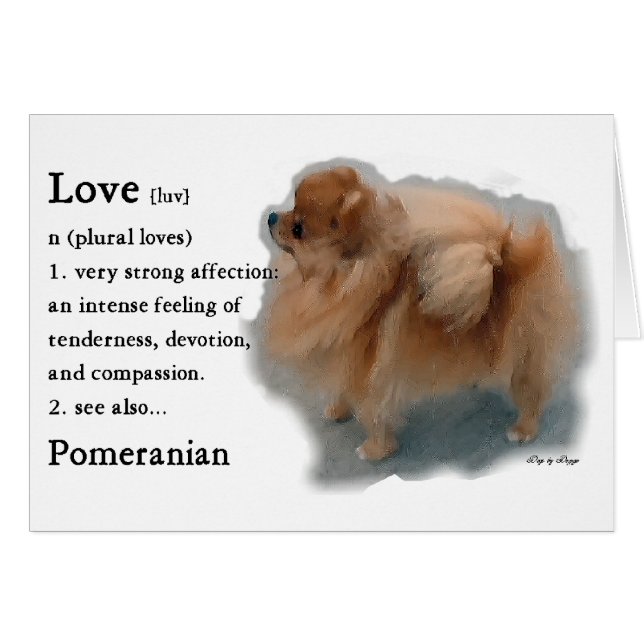 Spitz Liebhaber Geschenke (Vorderseite (Horizontal))