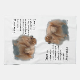 Spitz Liebhaber Geschenke Handtuch