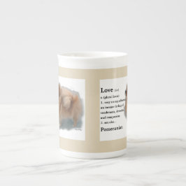 Spitz Liebhaber Geschenke Prozellantasse