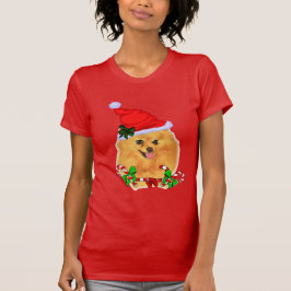 Spitz Liebhaber Weihnachten T-Shirt