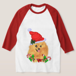 Spitz Liebhaber Weihnachten T-Shirt