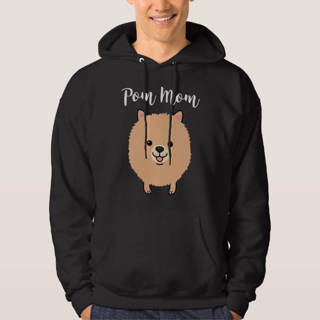 Spitz Mama 37 Hoodie (Vorderseite)