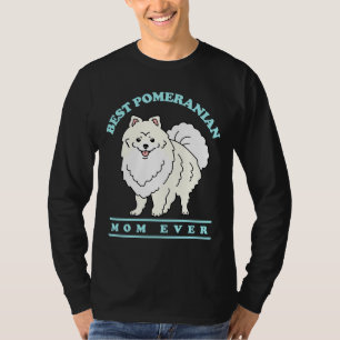 Spitz Mama Dog Eigentümer Spitz T-Shirt