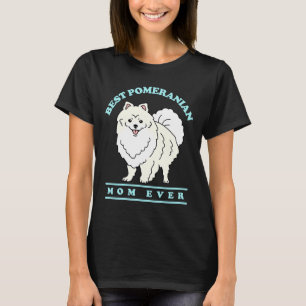 Spitz Mama Dog Eigentümer Spitz T-Shirt