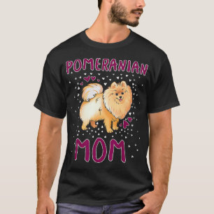Spitz Mama Funny Spitz Eigentümer Zitat Wo T-Shirt