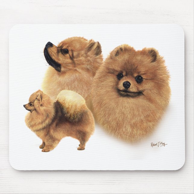 Spitz Mousepad (Vorne)