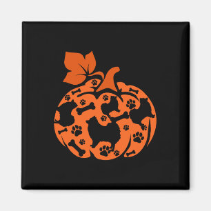 Spitz Niedlich Pumpkin Form Halloween Thanksgiv Magnet