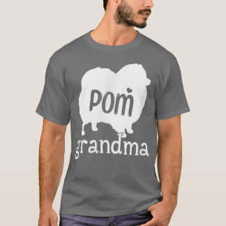 Spitz Oma gibt Spitz Dog Lover Gran T-Shirt