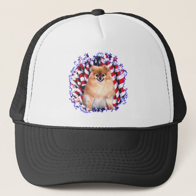 Spitz Patriot Truckerkappe (Vorderseite)