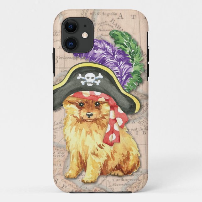 Spitz Pirate Case-Mate iPhone Hülle (Rückseite)