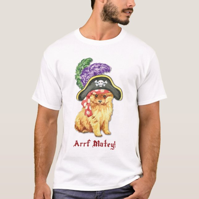 Spitz Pirate T-Shirt (Vorderseite)