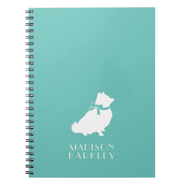 Spitz Pom Doppy Notizblock (Vorderseite)