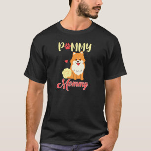 Spitz Pommy Mommy German Spitz Polen T-Shirt