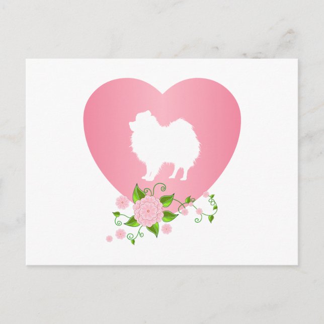 Spitz Postkarte (Vorderseite)