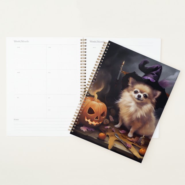 Spitz Pumpkins Halloween Beängstigend Planer (Anzeige)