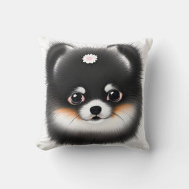 Spitz Puppy-Throw-Kissen Kissen