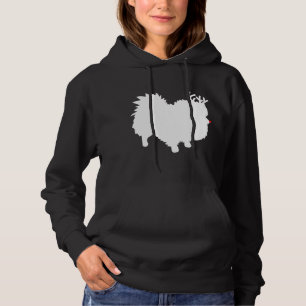 Spitz Reindeer Christmas Dog Hoodie