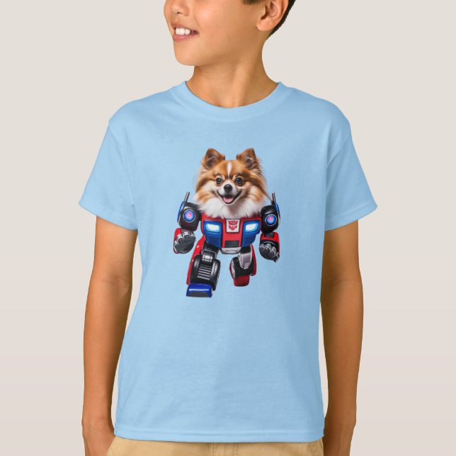 Spitz Robot Kid's T - Shirt (Vorderseite)