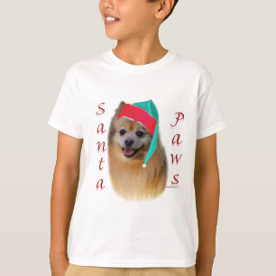 Spitz Santa Paws T-Shirt