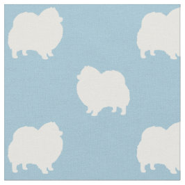 Spitz-Silhouette-Muster Stoff