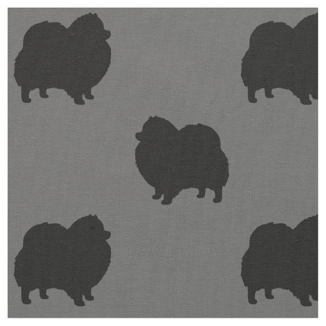 Spitz-Silhouette-Muster Stoff (Nahaufnahme)