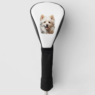 Spitz Spitz weiß in Polygon-Klasse Golf Headcover