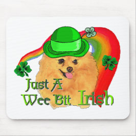 Spitz St Patricks Day Mousepad