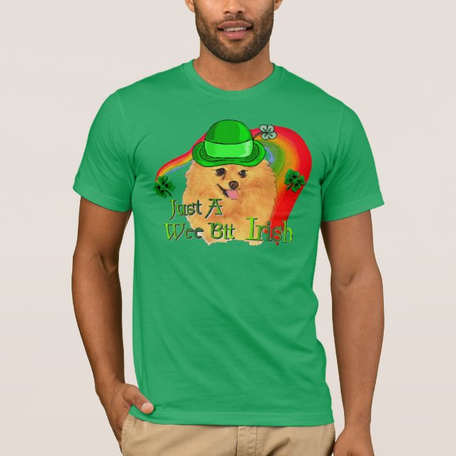 Spitz St Patricks Day T-Shirt (Vorderseite)