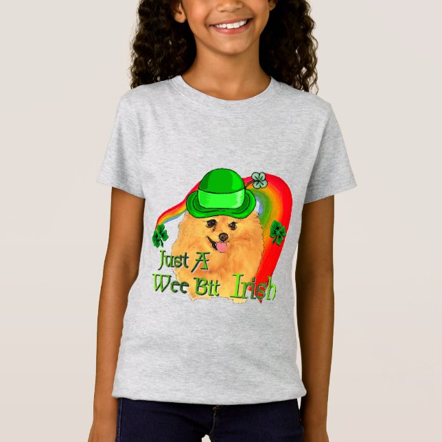 Spitz St Patricks Day T-Shirt (Vorderseite)