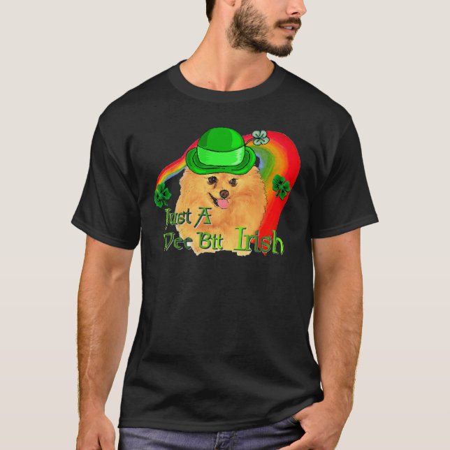 Spitz St Patricks Day T-Shirt (Vorderseite)