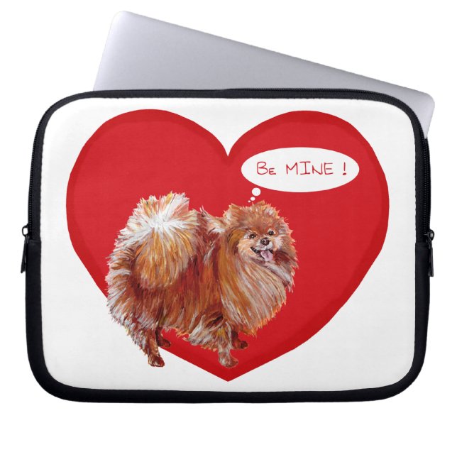 Spitz Valentine Laptopschutzhülle (Vorderseite)