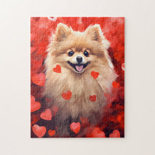 Spitz Valentinstag Puzzle