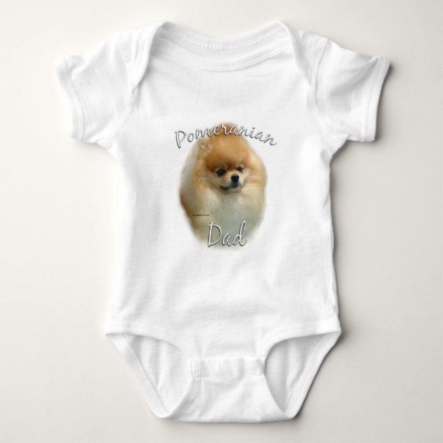 SPITZ VATER 2 BABY STRAMPLER (Vorderseite)