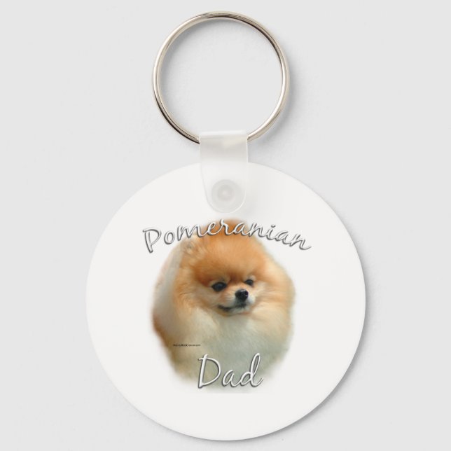SPITZ VATER 2 SCHLÜSSELANHÄNGER (Vorderseite)