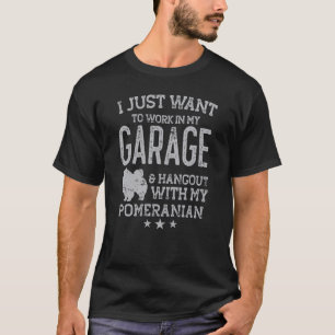 Spitz Vater Garage Hangout Männer T-Shirt