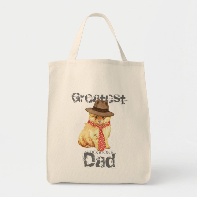 Spitz Vater Tragetasche (Vorne)